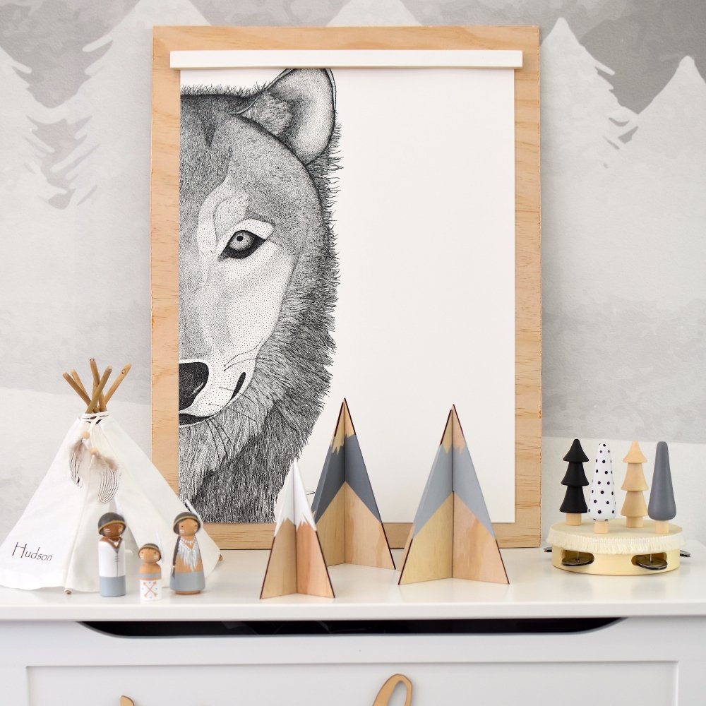 HUDSON’S NORDIC WILDERNESS INSPIRED BOY’S ROOM