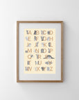 THE ANIMAL ALPHABET POSTER