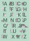 THE ANIMAL ALPHABET POSTER