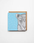 Luca the Leopard Greeting Card