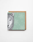 Willow the Wolf Greeting Card