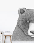 Beryl the Bear Removable Wall Decal