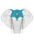 Ethan the Elephant with Jewel Crown- Full Face