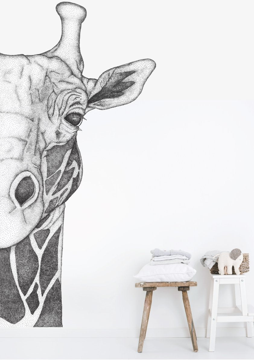 Georgi the Giraffe Removable Wall Decal