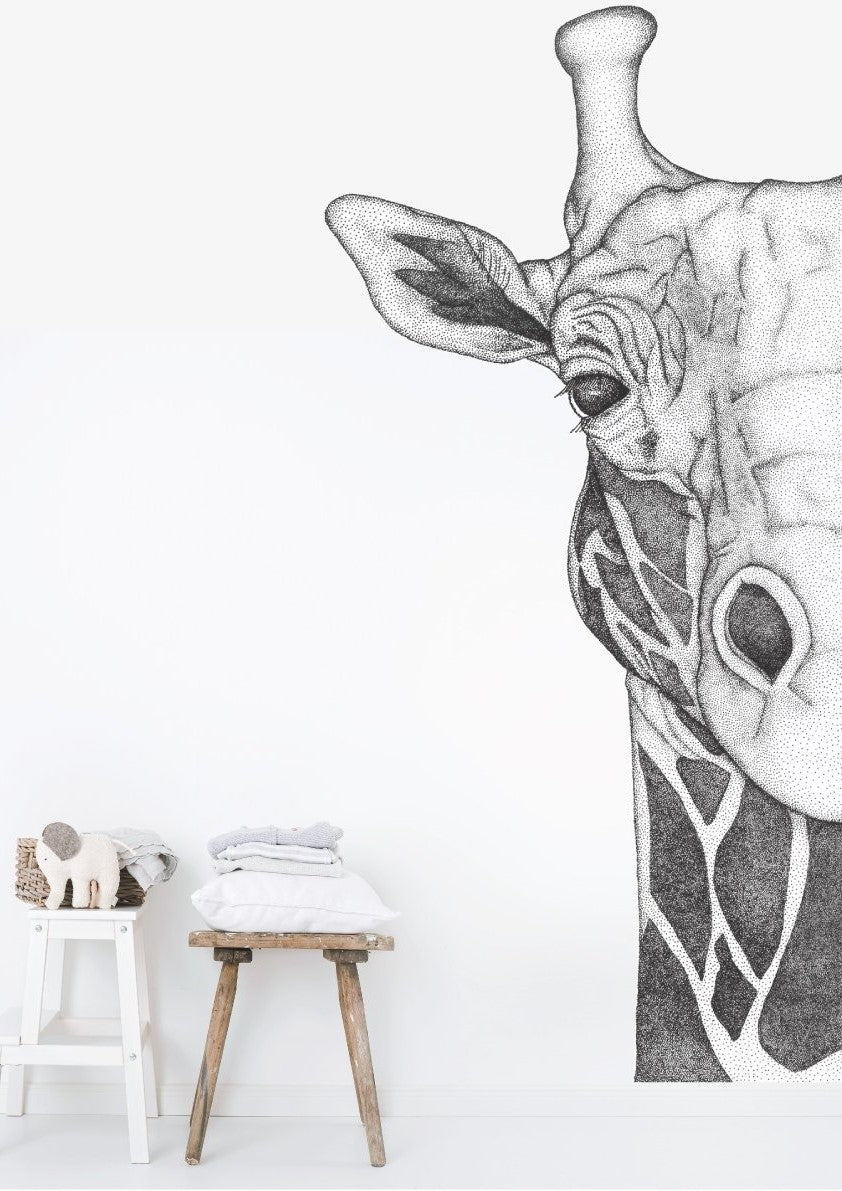 Georgi the Giraffe Removable Wall Decal