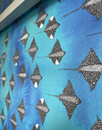 Spotted Eagle Ray Stingray Removable Wallpaper