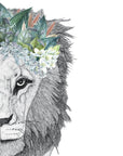 Leo the Lion with Foliage Crown