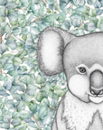 Kenneth the Koala with Eucalyptus Leaves