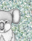 Kenneth the Koala with Eucalyptus Leaves