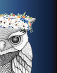 Olivia the Owl with Flower Crown