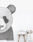 Pete the Panda Removable Wall Decal