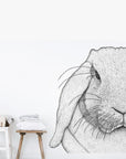 Rebekah the Rabbit Removable Wall Decal