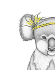 Kerry the Koala with Wattle- BUSHFIRE APPEAL