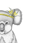 Kerry the Koala with Wattle- BUSHFIRE APPEAL