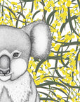 Kenneth the Koala with Wattle- BUSHFIRE APPEAL