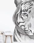 Timothy the Tiger Removable Wall Decal