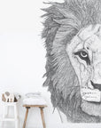 Leo the Lion Removable Wall Decal